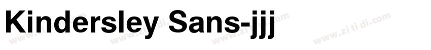 Kindersley Sans字体转换